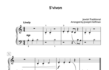 S'vivon (arr. Joseph Hoffman, Hoffman Academy)