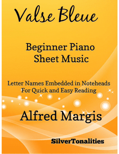 Valse Bleue Easy Violin Sheet Music (arr. SilverTonalities)