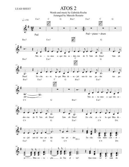 Atos (arr. Marcelo Rozario)