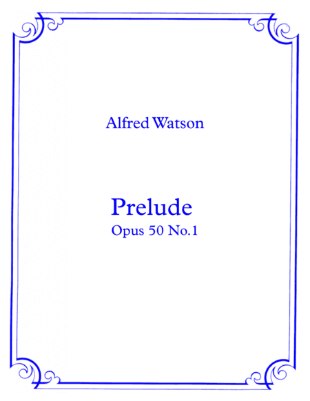 Prelude Opus 50 No. 1