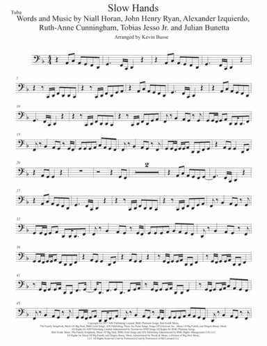 Slow Hands (arr. Kevin Busse)