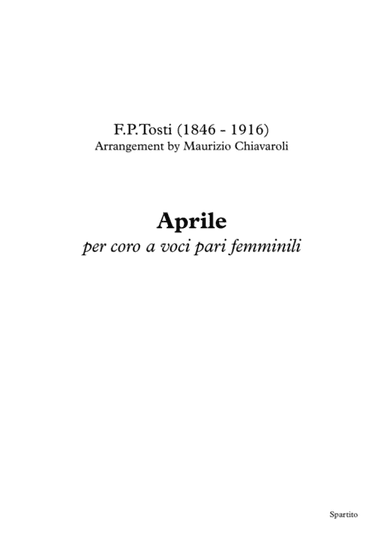 Aprile (arr. Maurizio Chiavaroli)