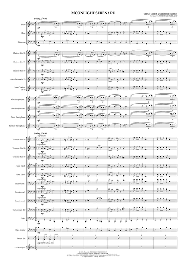 Moonlight Serenade (arr. John Ivor Holland)