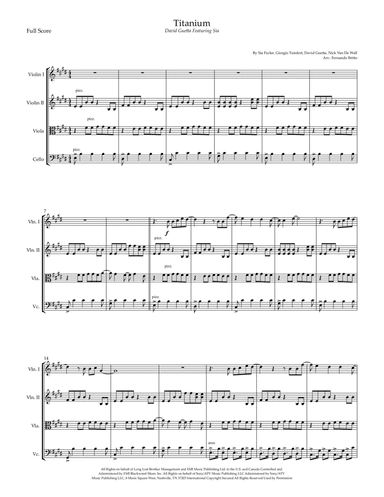 Titanium (arr. Fernando Britto)
