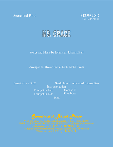 Ms. Grace (arr. F. Leslie Smith)