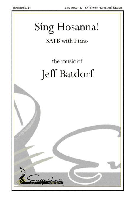 Sing Hosanna! - SATB with Piano