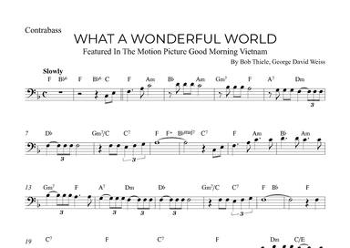 What A Wonderful World (arr. Alex Nunes Rodrigues)