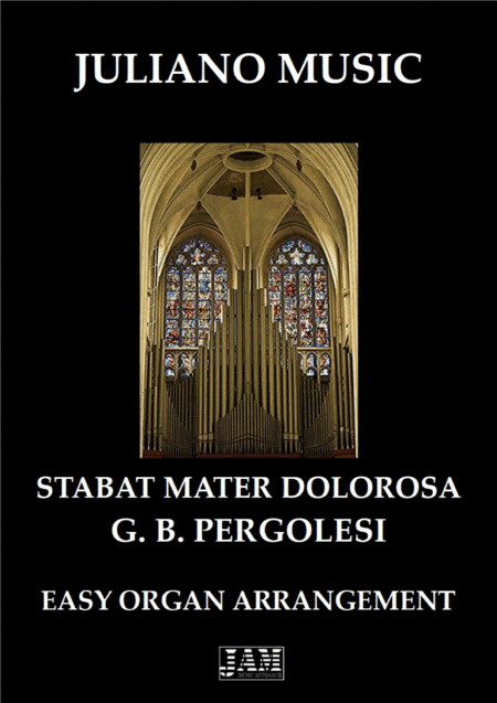 STABAT MATER (EASY ORGAN) - G. B. PERGOLESI (arr. Juliano Music)