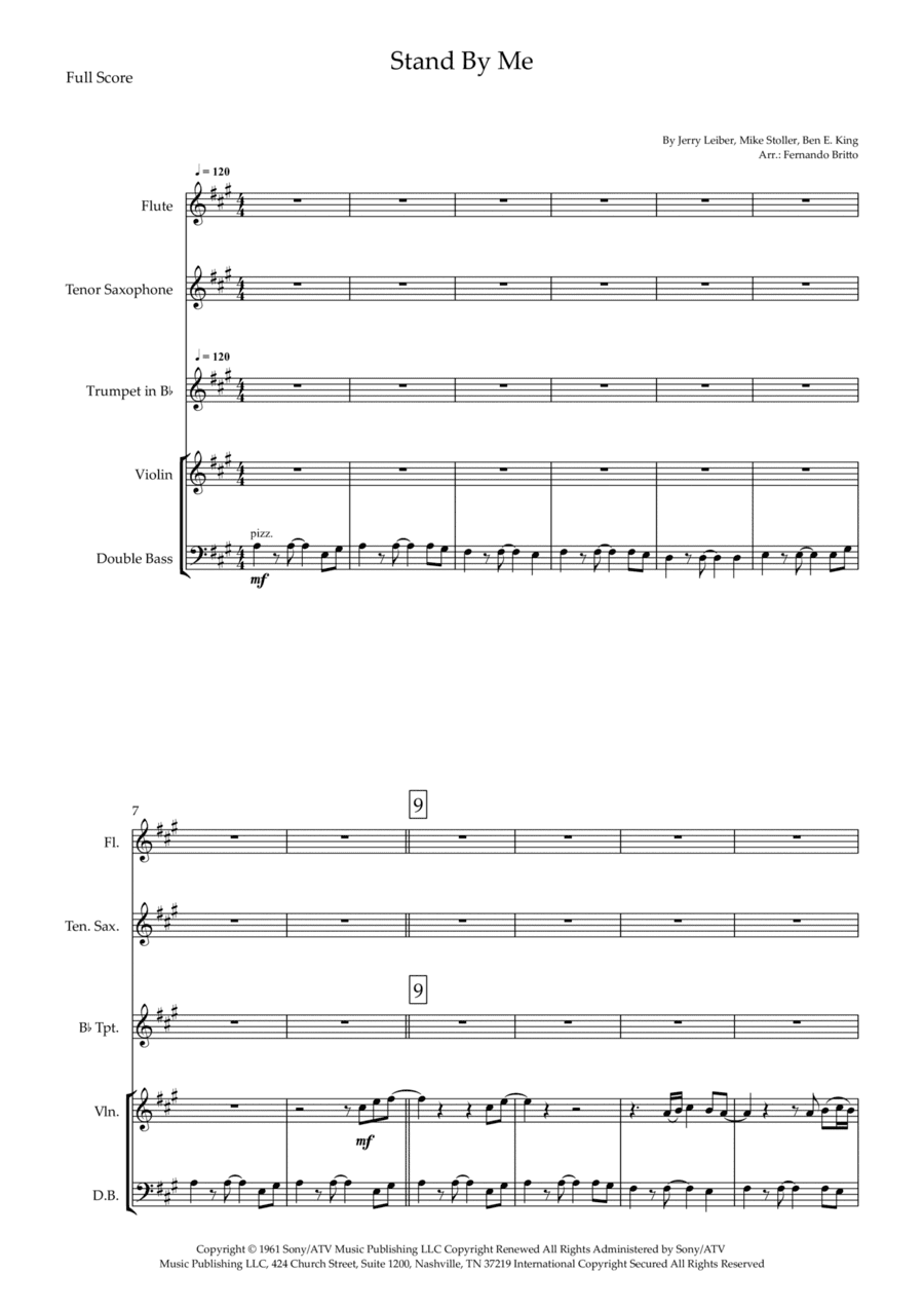 Stand By Me (arr. Fernando Britto)