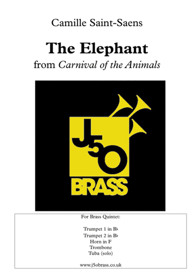 The Elephant from Carnival of the Animals (arr. Edmund Morgan)