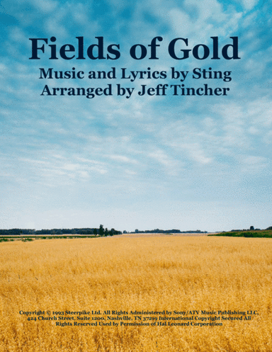 Fields Of Gold (arr. Jeff Tincher)