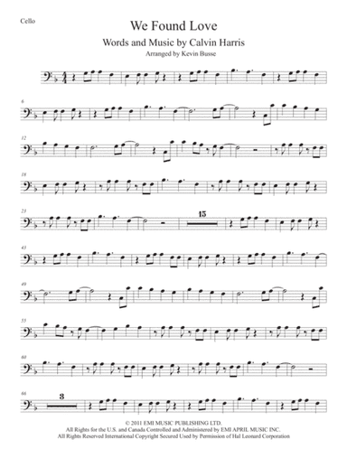 We Found Love (arr. Kevin Busse)