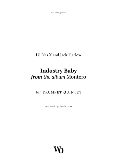 Industry Baby (arr. Ander)