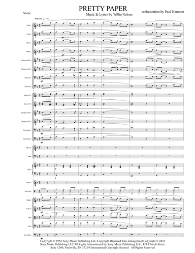 Pretty Paper (arr. Paul Hemmer)