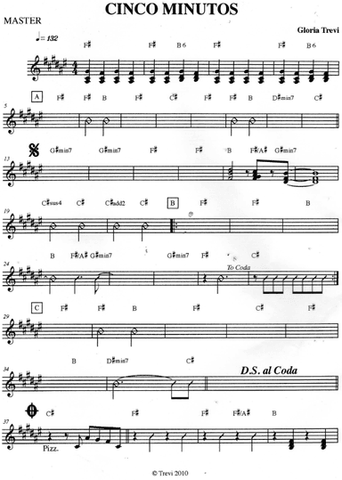 Cinco Minutos (arr. Mateo Aguilar)