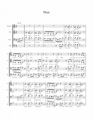 Wait (arr. Kate Swadling)