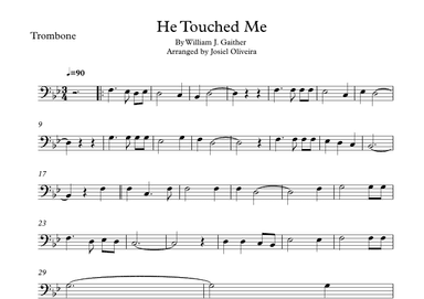 He Touched Me (arr. Josiel Oliveira)