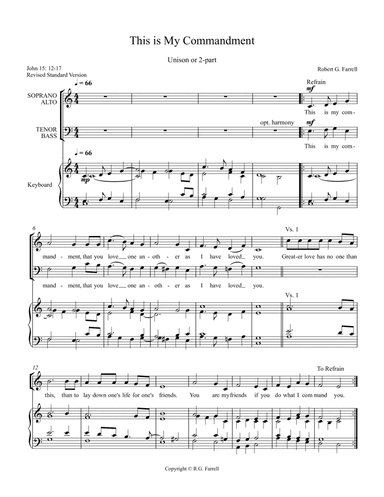 This is My Commandment