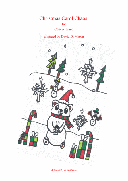 Christmas Carol Chaos (arr. David D. Mason)
