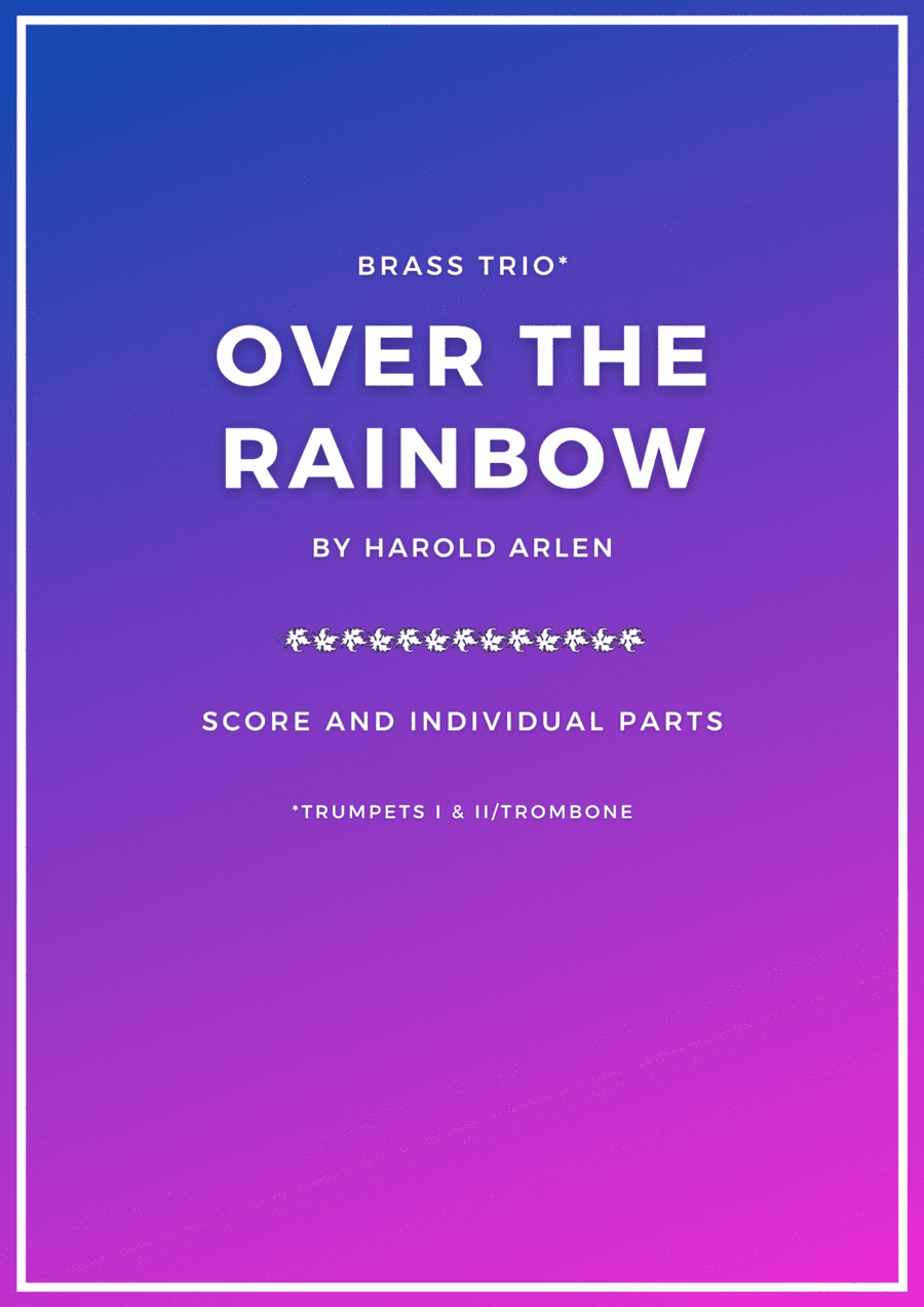 Over The Rainbow (arr. Douglas Wattson)