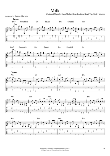 Milk (arr. Eugene Chernov)