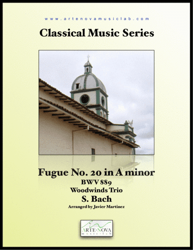 Fugue No. 20 in A minor BWV 889 - Woodwinds Trio (arr. Javier Martinez Maya)