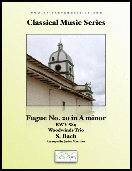 Fugue No. 20 in A minor BWV 889 - Woodwinds Trio (arr. Javier Martinez Maya)