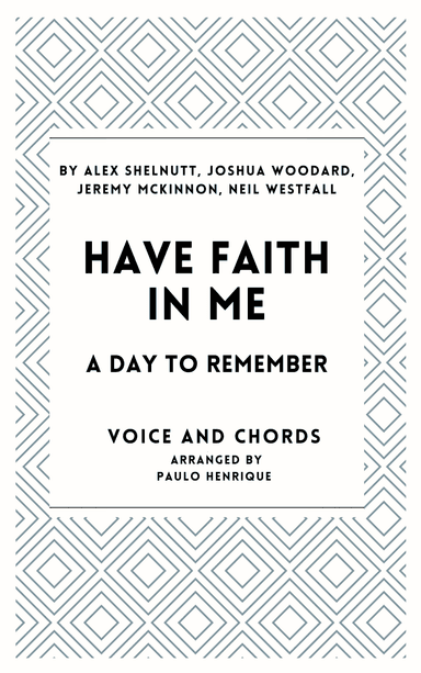 Have Faith In Me (arr. Paulo Henrique)