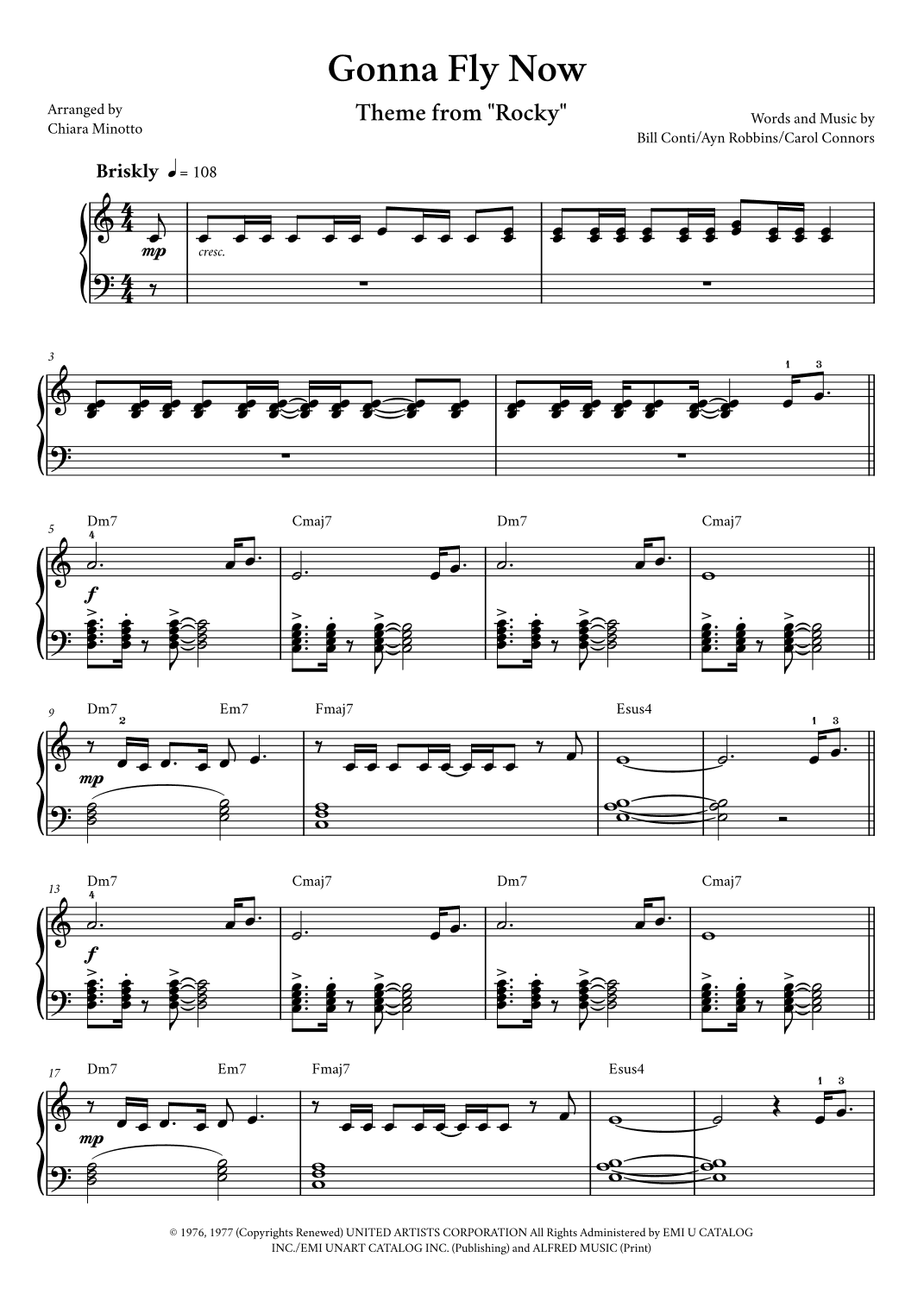 Gonna Fly Now (arr. Chiara Minotto)