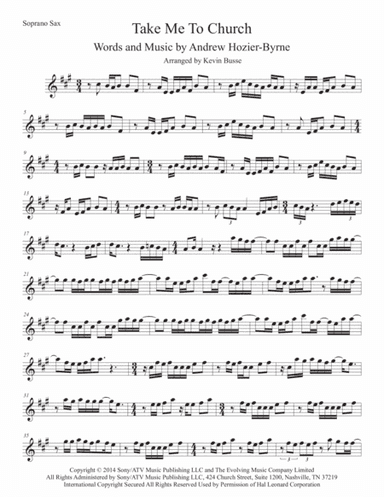 Take Me To Church (arr. Kevin Busse)