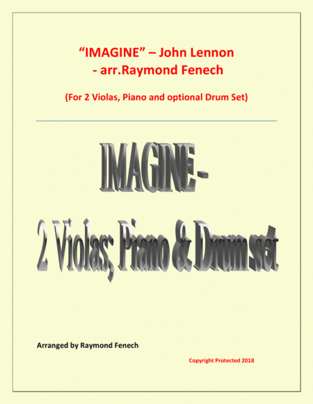 Imagine (arr. Raymond Fenech)