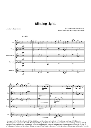 Blinding Lights (arr. André Alberto Santos)