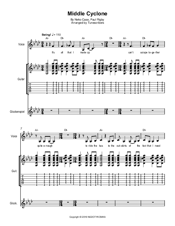 Middle Cyclone (arr. Tunescribers)