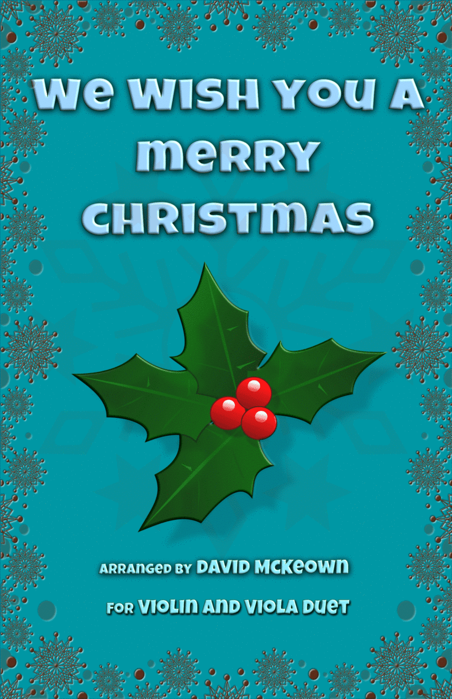 We Wish You a Merry Christmas, Jazz Style, for Violin and Viola Duet (arr. David McKeown)