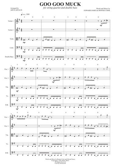 Goo Goo Muck (arr. Art.o Artaud)