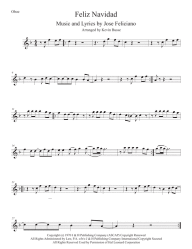 Feliz Navidad (arr. Kevin Busse)