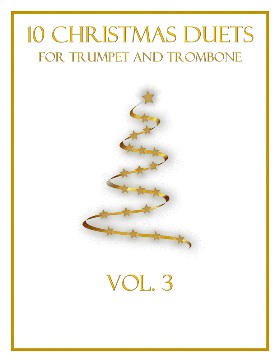 10 Christmas Duets for Trumpet and Trombone (Vol. 3) (arr. B. C. Dockery)
