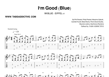 I'm Good (blue) (arr. TABS ADDICTIVE)