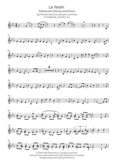 Le Festin (arr. Jhonata Lino)