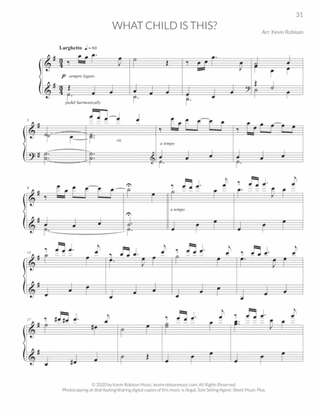 What Child is This? (from Winterludes) (arr. Kevin Robison)