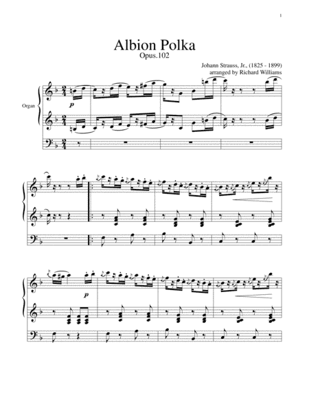 Albion Polka (arr. Richard Williams)
