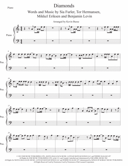 Diamonds (arr. Kevin Busse)