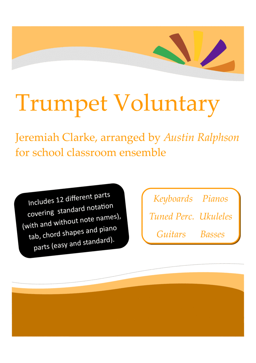 Trumpet Voluntary (Prince of Denmark's March) with backing track - Western Classical Music Classroom (arr. Austin Ralphson)