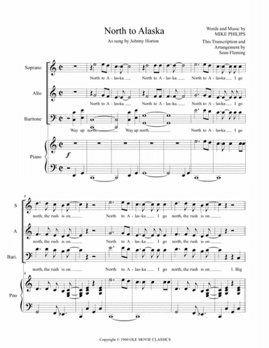North To Alaska - Main Title (arr. Sean James Fleming)