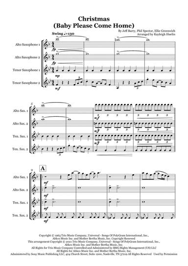 Christmas (baby Please Come Home) (arr. Kayleigh Huelin)