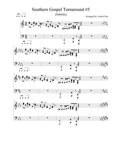 Southern Gospel Turnaround #5
