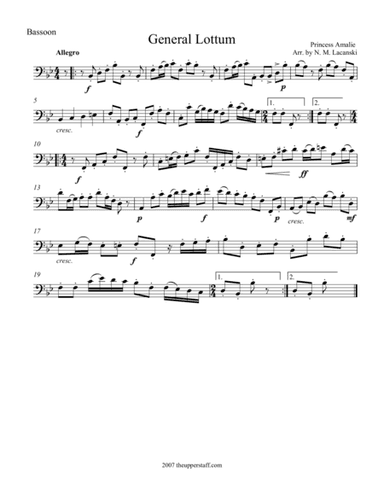 General Lottum (arr. Nick Lacanski)