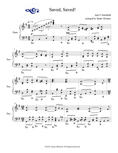 Saved, Saved! (arr. Sandy McIntire)