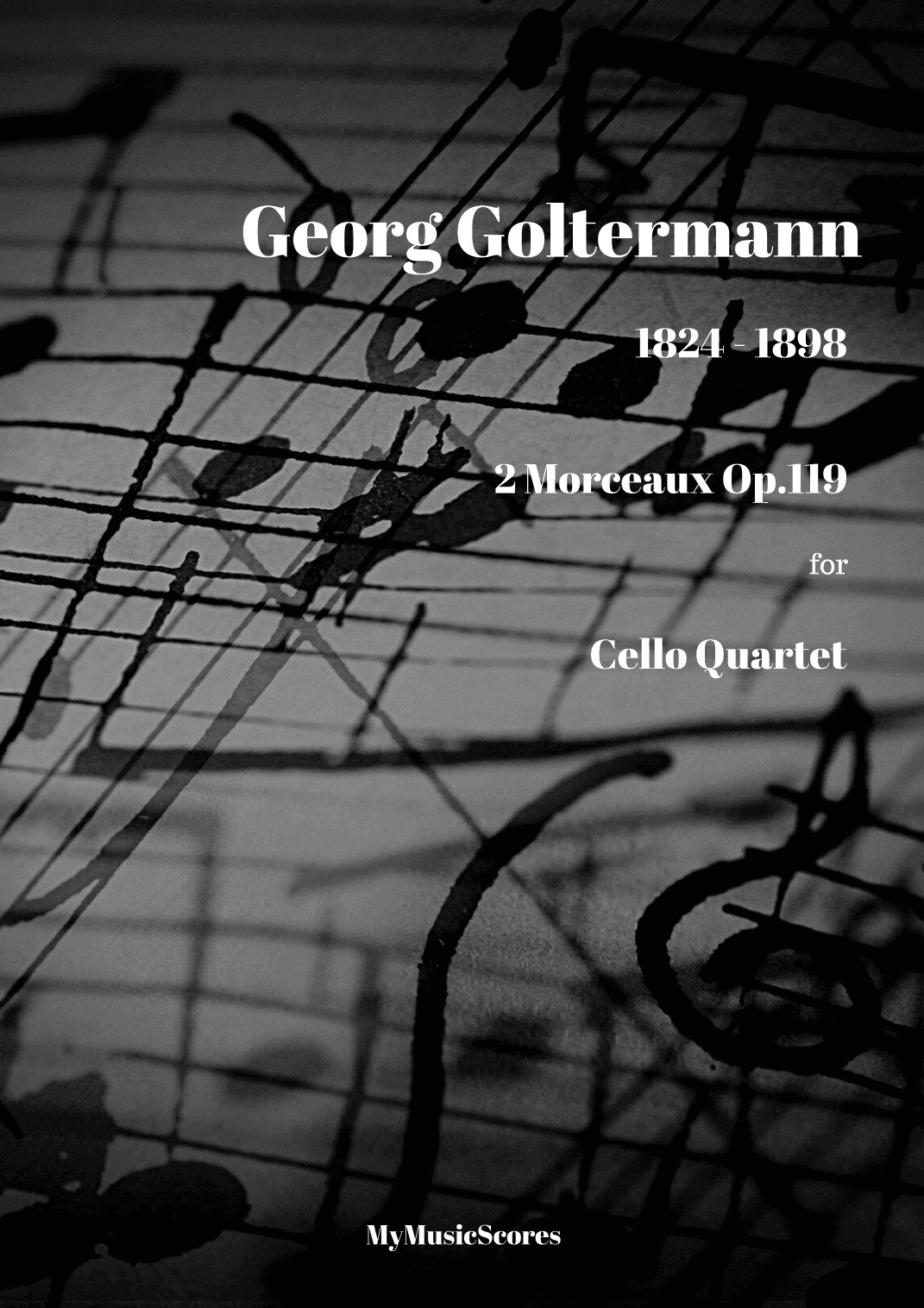 Goltermann 2 Morceaux Op 119 for Cello Quartet (arr. Paul Wood)