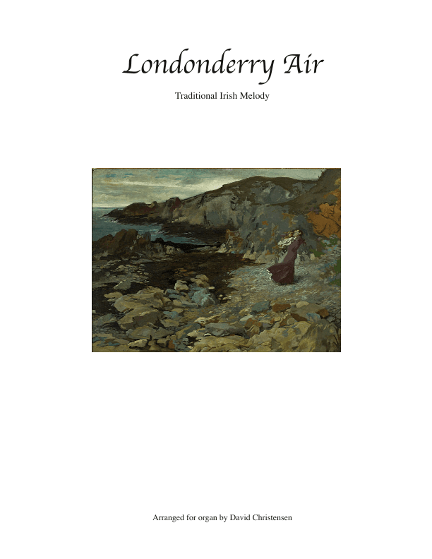 Londonderry Air (arr. David Christensen)